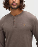 Ten Tree Men's Ashwood Heather Freemont LS Henley Shirt