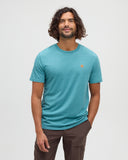 Ten Tree Men's Baker Alpine Blue Heather Tshirt