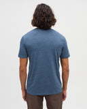 Ten Tree Men's Baker Blue Horizon Heather Tshirt