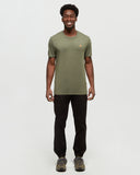 Ten Tree Men's Deep Olive Heather Baker Tshirt