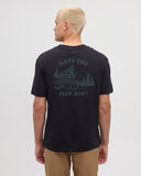 Ten Tree Men's Have You Seen Him Meteorite Black Heather/Pine Green Tshirt