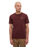 Ten Tree Men's Have You Seen Him Red Chestnut Heather/Mountain Tshirt