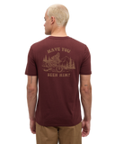 Ten Tree Men's Have You Seen Him Red Chestnut Heather/Mountain Tshirt
