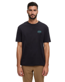 Ten Tree Men's Mountain Portal Meteorite Black/Alpine Blue Tshirt