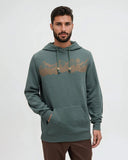 Ten Tree Men's Mountain Range Pine Gree/Hazelnut Hoodie