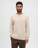 Ten Tree Men's Rambler Fleck Pale Oak Heather Fleck Sweater