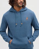 Ten Tree Men's Sasquatch Blue Horizon Heather/Football Hoodie