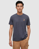 Ten Tree Men's Sasquatch Midnight Blue/Football Tshirt