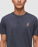 Ten Tree Men's Sasquatch Midnight Blue/Football Tshirt