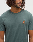 Ten Tree Men's Sasquatch Pine Green Heather/Football Tshirt