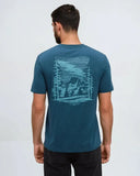Ten Tree Men's Summit Sight Pacific Teal/Alpine Blue Tshirt