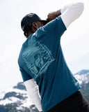 Ten Tree Men's Summit Sight Pacific Teal/Alpine Blue Tshirt