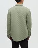 Ten Tree Men's Timber Heather Quilted Colville Shacket