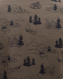 Ten Tree Men's Timber/Lake Sasquatch Redwood SS Shirt