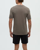 Ten Tree Men's Timber/Lakeside Blue Summer Guitar Tshirt