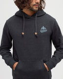 Ten Tree Men's Tree Meteorite Black Heather/Alpine Blue Hoodie