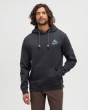 Ten Tree Men's Tree Meteorite Black Heather/Alpine Blue Hoodie