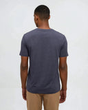 Ten Tree Men's Winter Mountain Tops Midnight Blue Heather/Cider Tshirt