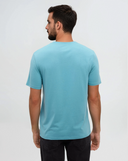Ten Tree Men's Winter Tracks Alpine Blue/Midnight Blue Tshirt