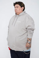 Thickems Men's French Terry Grey Hoodie