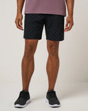 Travis Mathew Men's Beck Print Black Geo Shorts