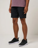 Travis Mathew Men's Beck Print Black Geo Shorts