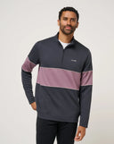 Travis Mathew Men's Better Than Ever Ebony 1/4 Zip Pullover