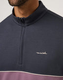 Travis Mathew Men's Better Than Ever Ebony 1/4 Zip Pullover