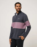 Travis Mathew Men's Better Than Ever Ebony 1/4 Zip Pullover
