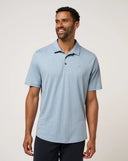 Travis Mathew Men's Cabana Ash Blue Golf Polo