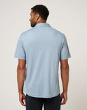 Travis Mathew Men's Cabana Ash Blue Golf Polo