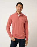 Travis Mathew Men's Clou 1/4 Zip 2.0 Brick Dust Pullover