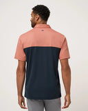 Travis Mathew Men's Society Rules Brick Dust Golf Polo
