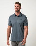 Travis Mathew Men's The Zinna 2.0 Mood Indigo/Vintage Inidgo Golf Polo