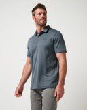 Travis Mathew Men's The Zinna 2.0 Mood Indigo/Vintage Inidgo Golf Polo