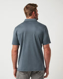 Travis Mathew Men's The Zinna 2.0 Mood Indigo/Vintage Inidgo Golf Polo
