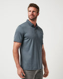 Travis Mathew Men's The Zinna 2.0 Mood Indigo/Vintage Inidgo Golf Polo