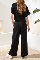Tribal Ladies Black TechnoLux Pull On Pant