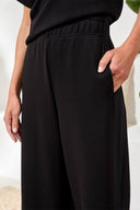 Tribal Ladies Black TechnoLux Pull On Pant
