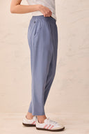 Tribal Ladies 25" Pull-On Tech Dustblue Capri