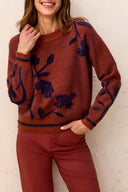 Tribal Ladies Cedar Crewneck Sweater