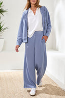 Tribal Ladies Dust Blue TechnoLux Pull On Pant