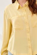 Tribal Ladies Flowy Lemongrass Overshirt