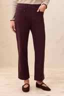 Tribal Ladies Fudge 5 Pocket Pull On Ankle Pant