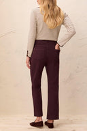 Tribal Ladies Fudge 5 Pocket Pull On Ankle Pant