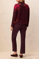 Tribal Ladies Fudge Funnel Neck Sweater