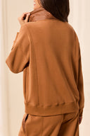 Tribal Ladies Hazelwood 1/2 Zip Popover w/Quilted Collar