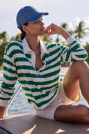 Tribal Ladies Mojito Rugby Polo Top