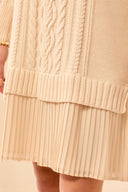 Tribal Ladies Moonstone Sweater Dress w/Chiffon