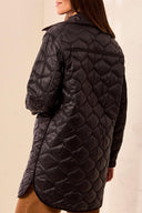 Tribal Ladies Reversible Brown/Black Quilted Jacket